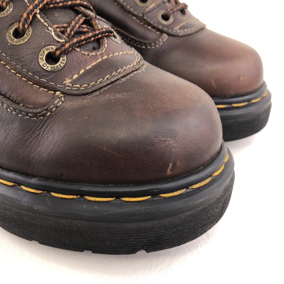 Dr. Martens Vintage MIE Brown Leather Oxfords UK 8 main image 4